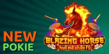 New Pokie Blazing Horse