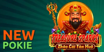Treasure Sparks - New Pokie